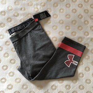 Under Armour Capri Charcoal Leggings